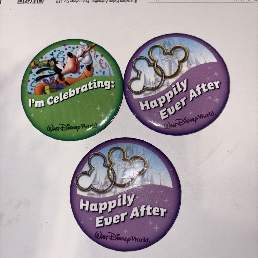 3 Disney Parks Walt Disney World Pin